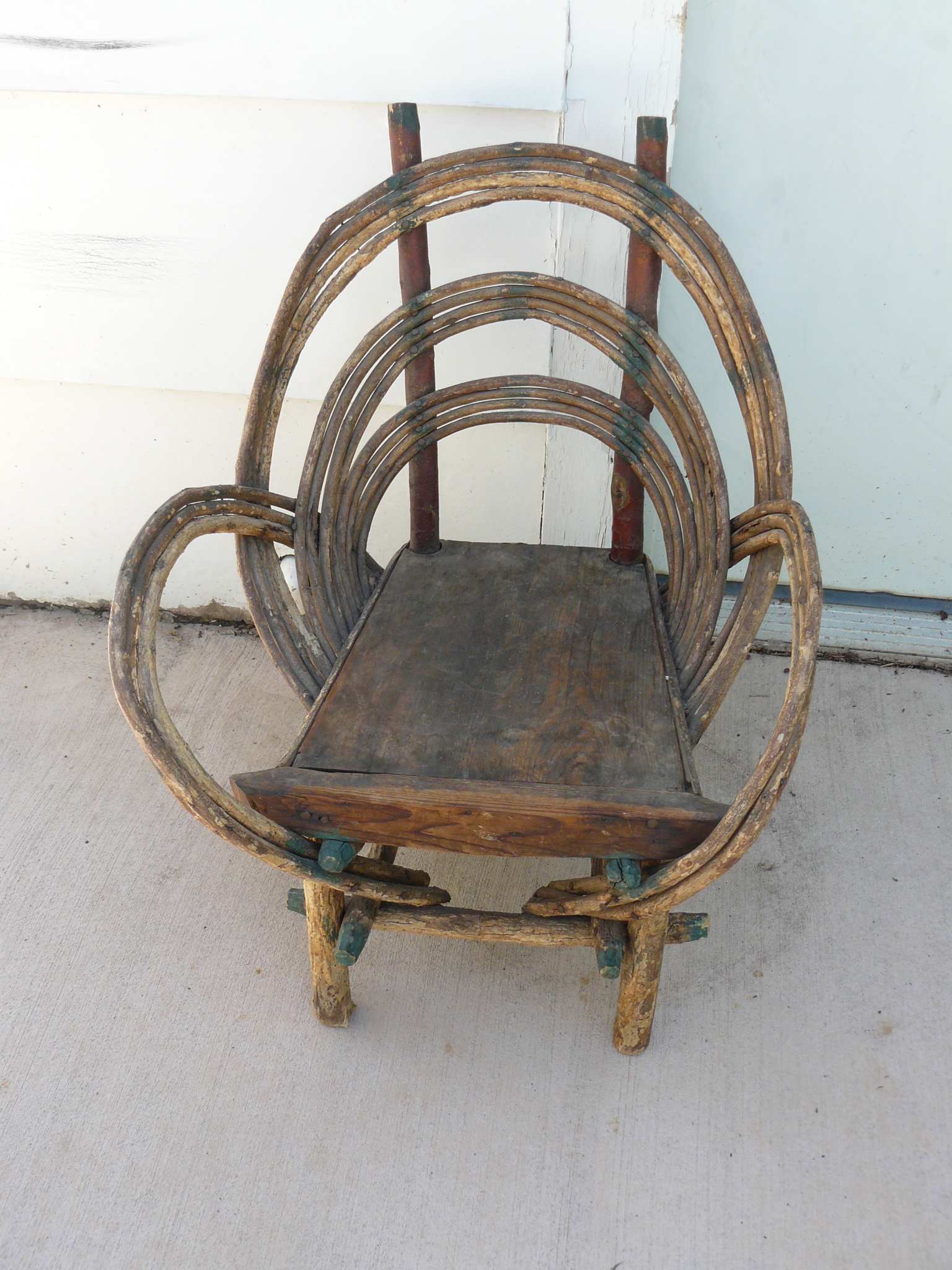 Child S Bent Twig Chair What Can You Tell Me Antiques Board