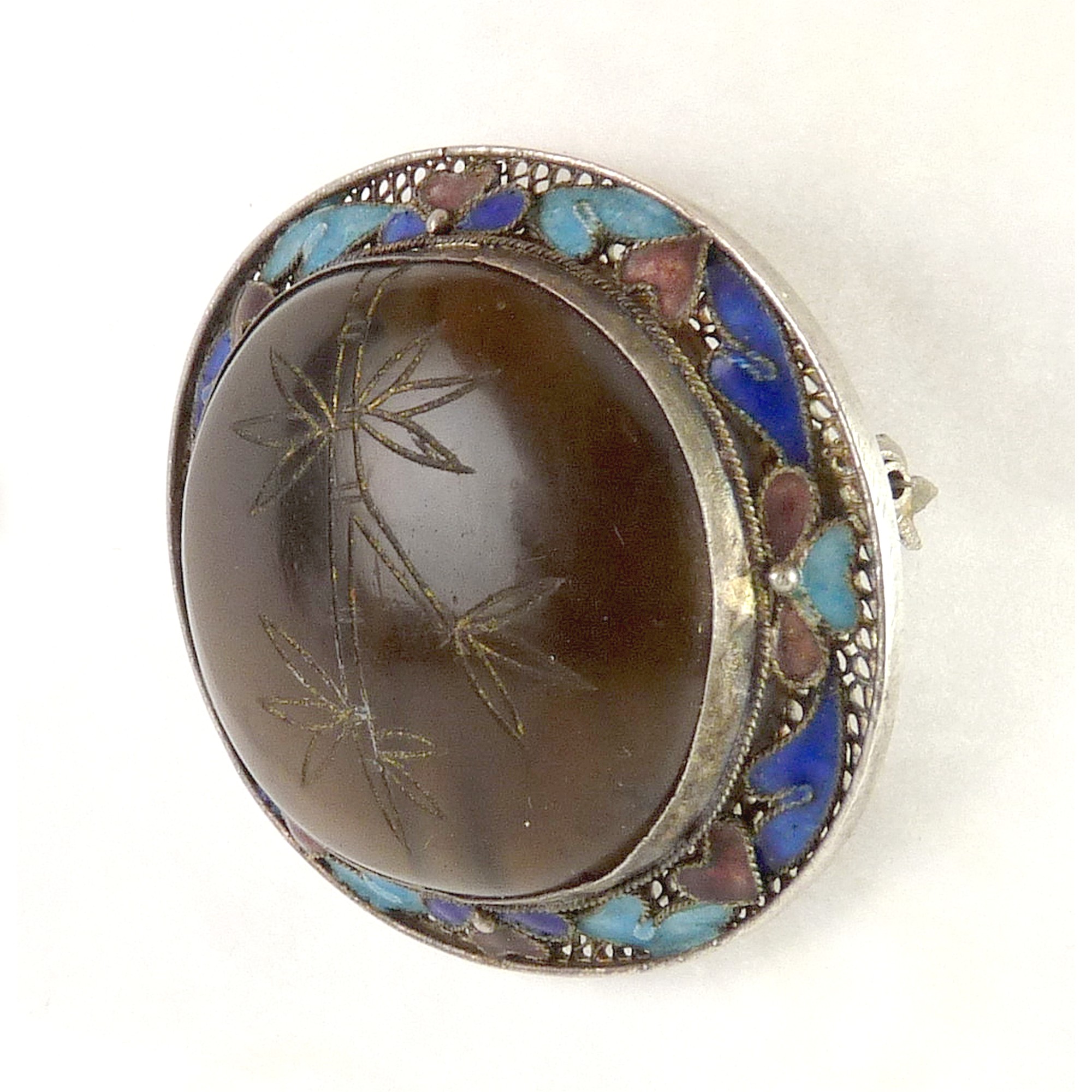 Chinese_SS_Filigree_enamel_brown_jade_brooch_2.JPG