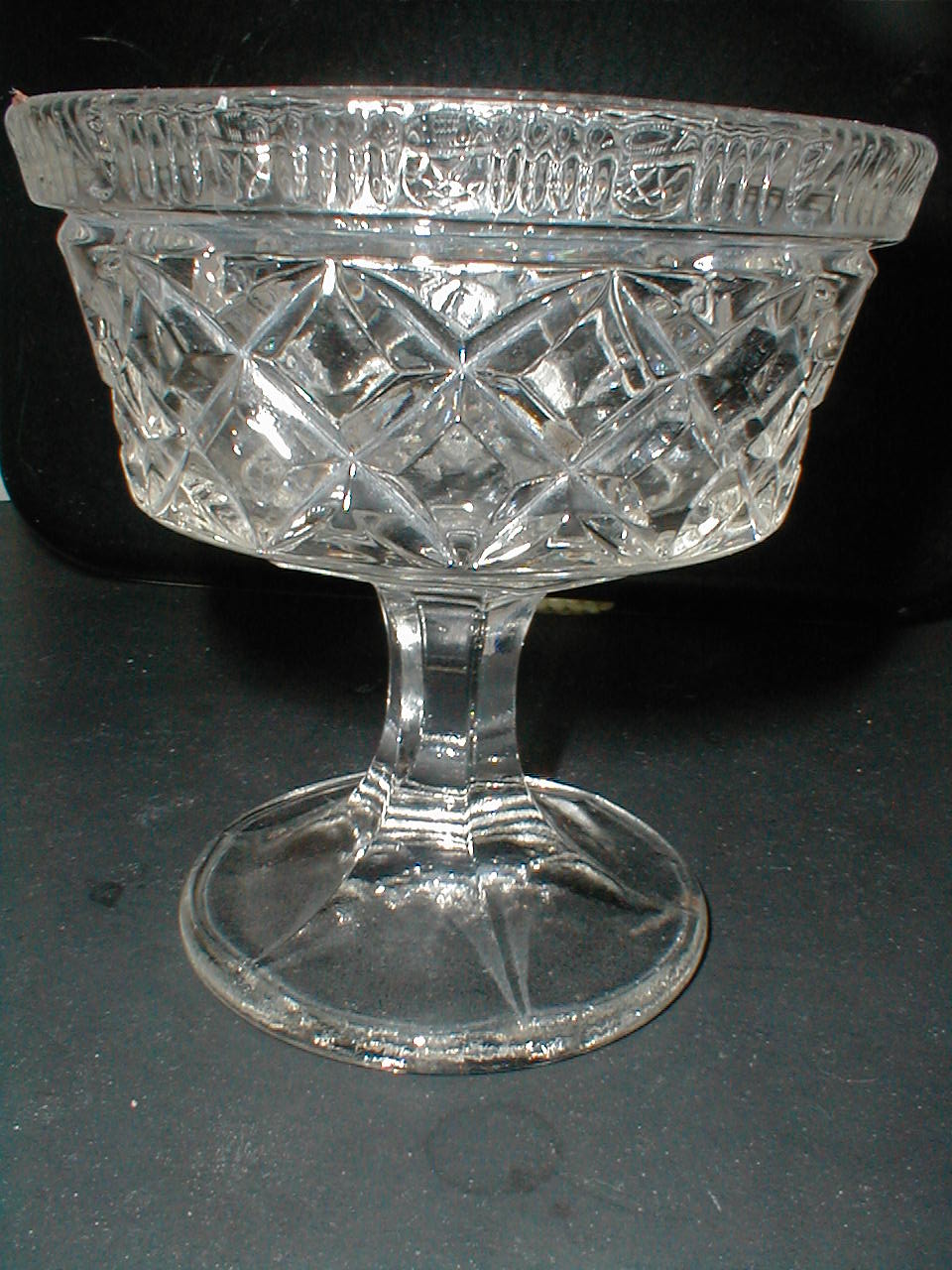 clear glass jelly compote pedestal candy dish july 25 2020 018.JPG