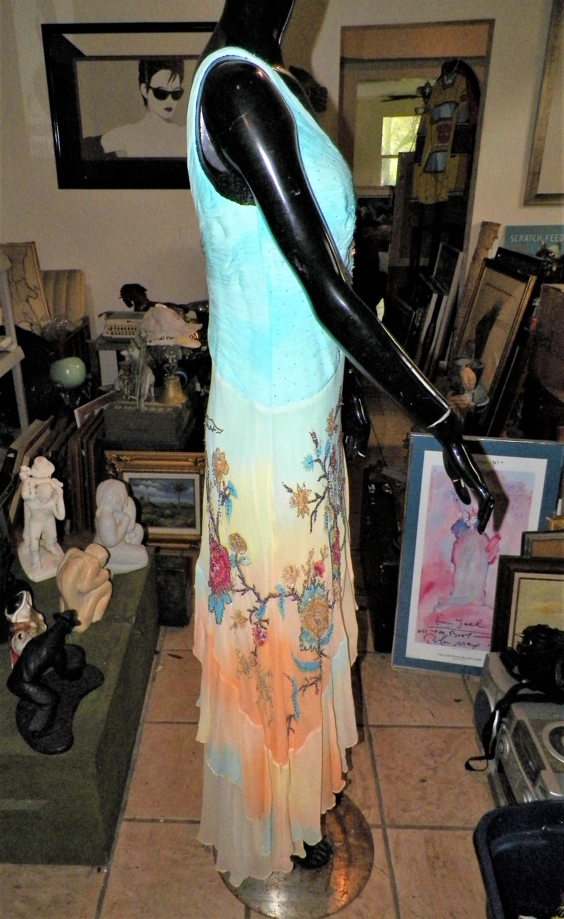 CLOTHES DRESS SILK AND SEQUINS 2AA.JPG