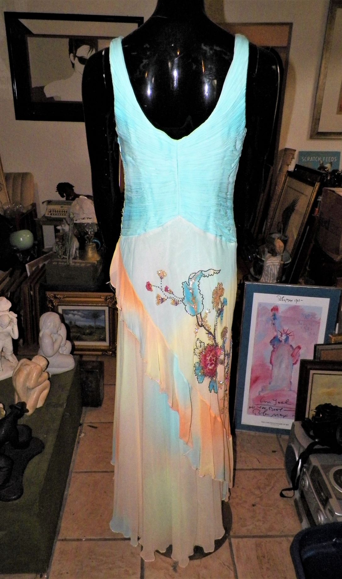 CLOTHES DRESS SILK AND SEQUINS 3AA.JPG