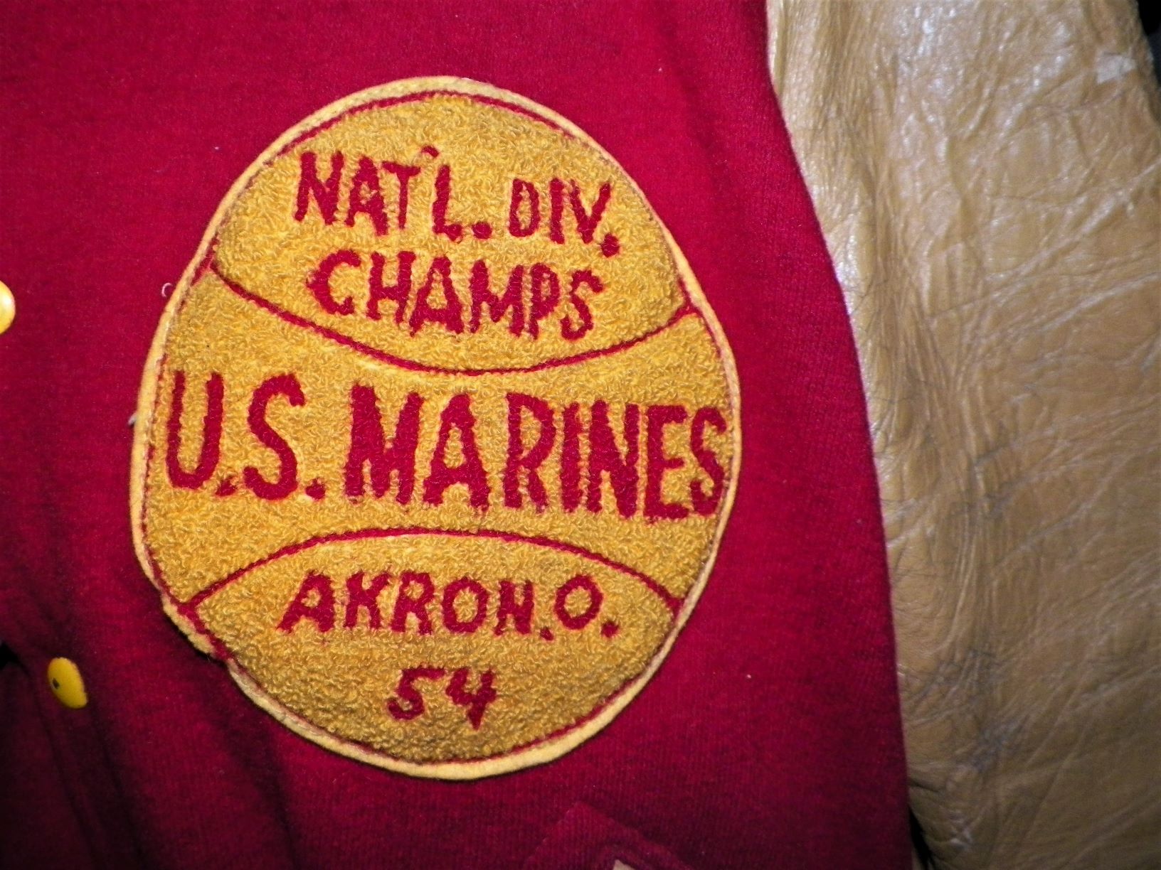 CLOTHES JACKET 1954 MARINES BASKETBALL 2AAZ.JPG