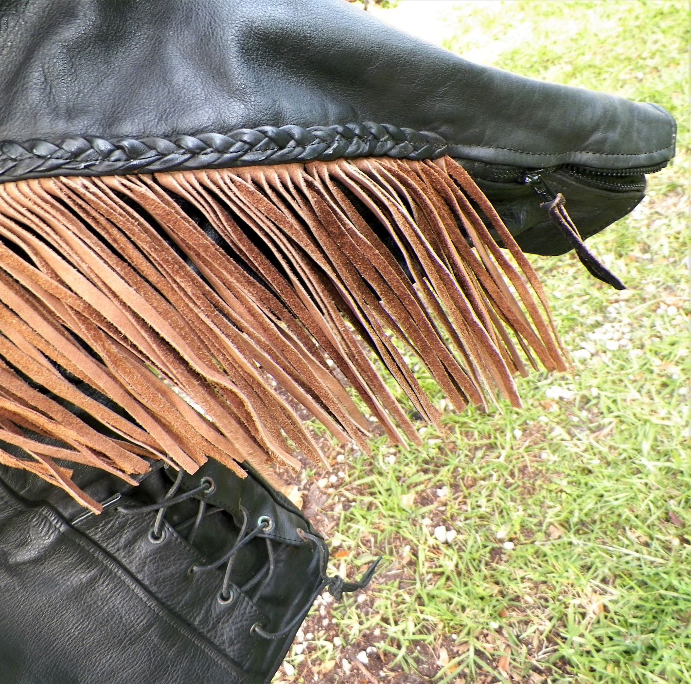 CLOTHES JACKET LEATHER WITH FRINGE MOTORCYCLE JACKET 4A_AA.JPG