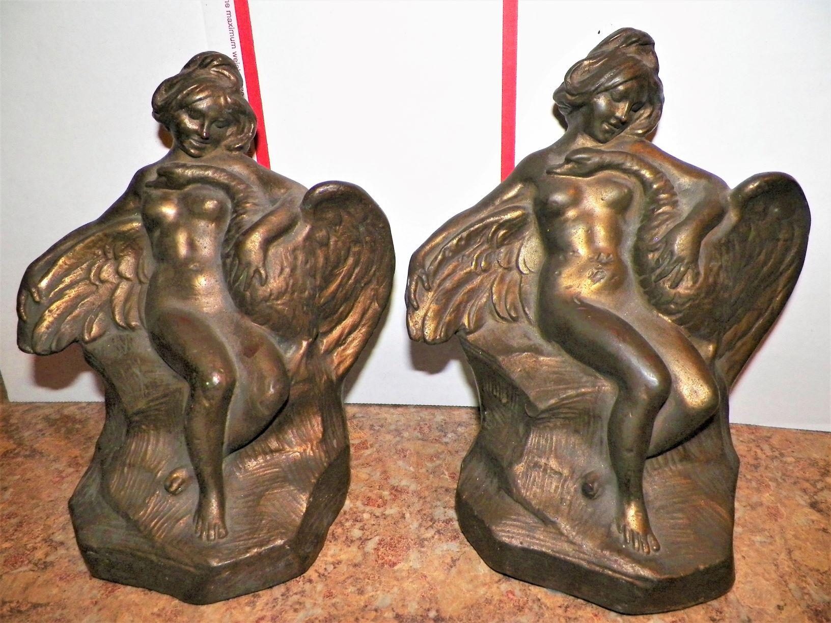 COLLECTIBLE BOOKENDS S MORANI 1915  1AA.JPG