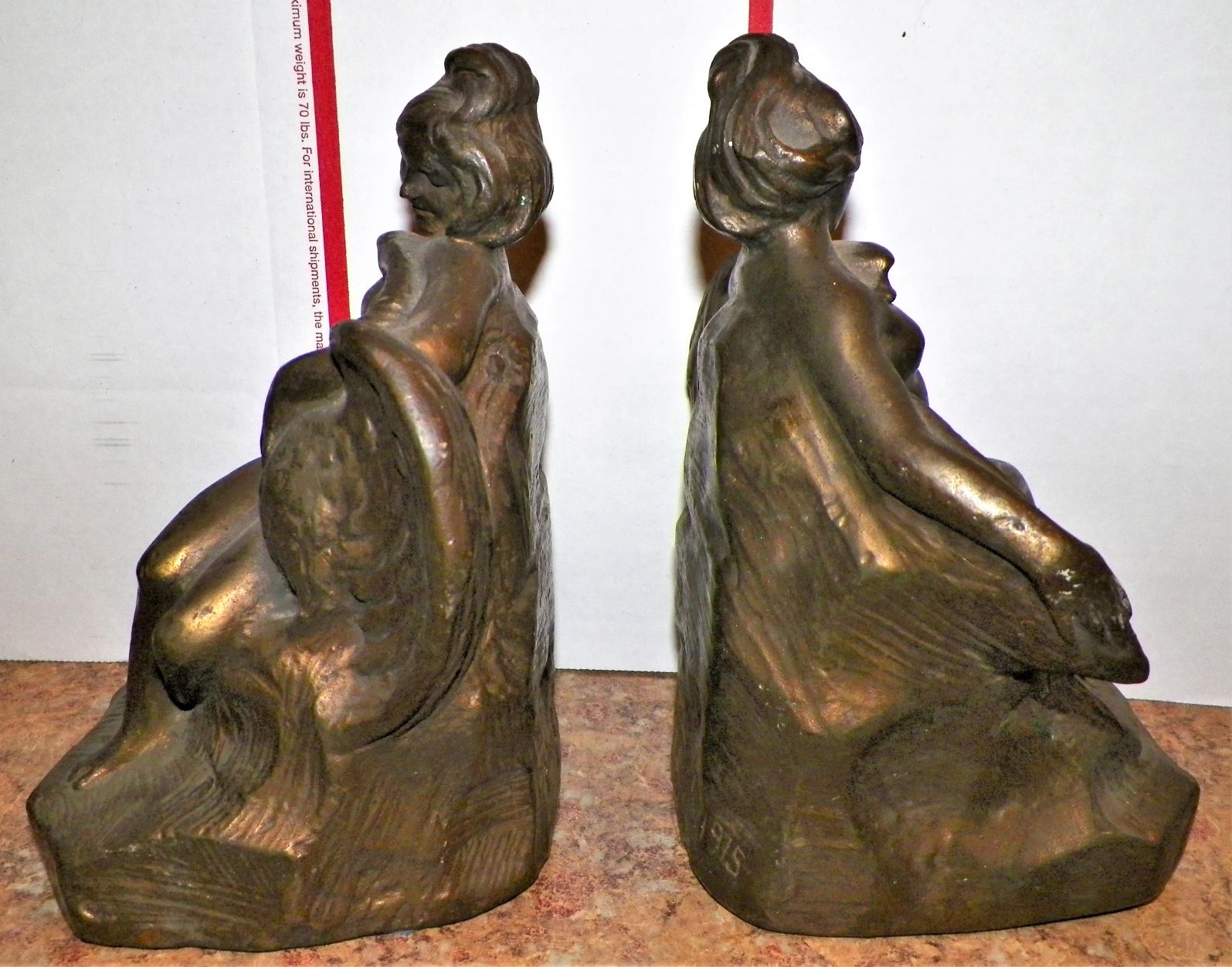 COLLECTIBLE BOOKENDS S MORANI 1915  3AA.JPG