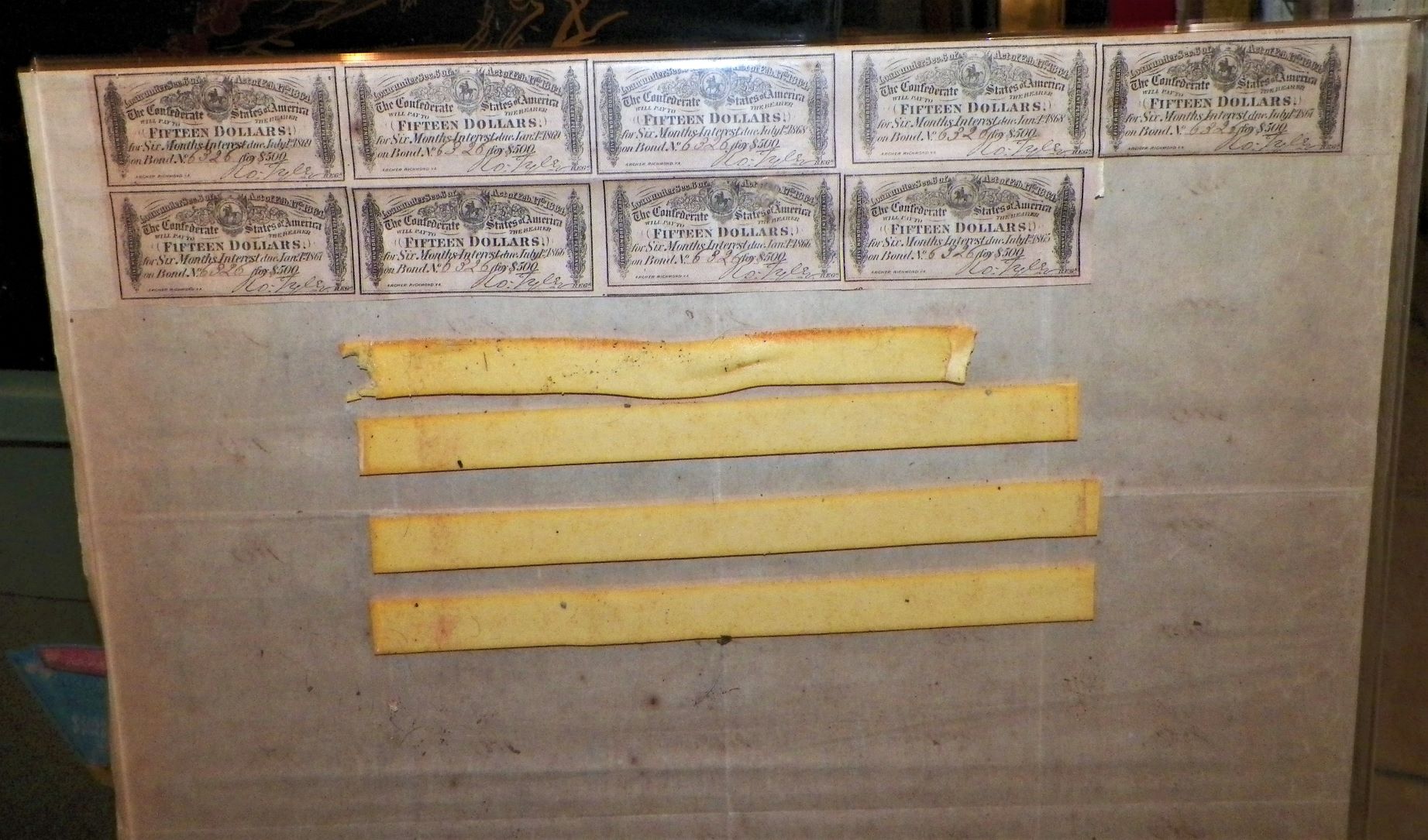 COLLECTIBLE CONFEDERATE BOND COUPON SHEET 7AAA.JPG