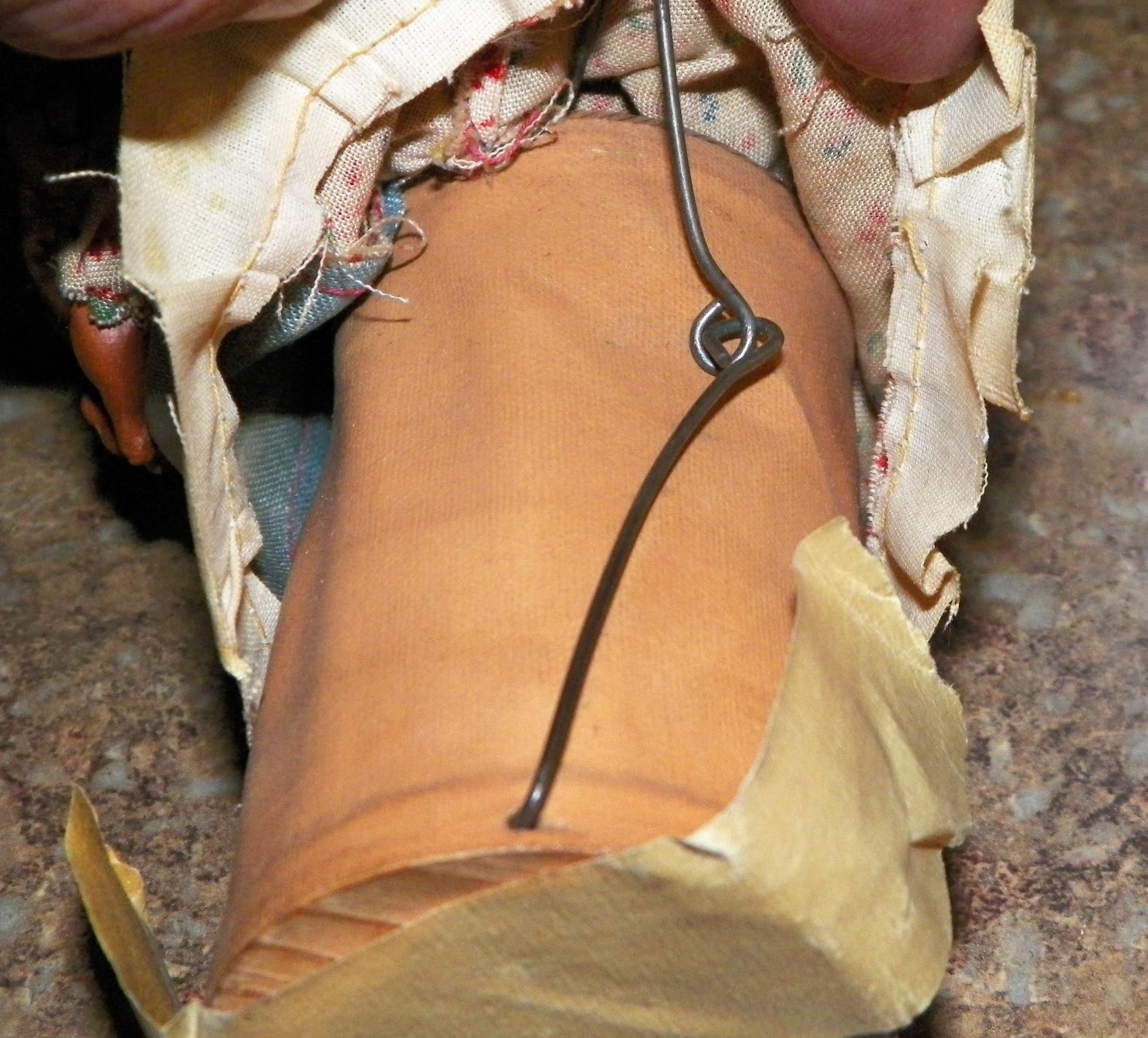 COLLECTIBLE DEVIL DRUNK PAPER MACHE 6AA.JPG