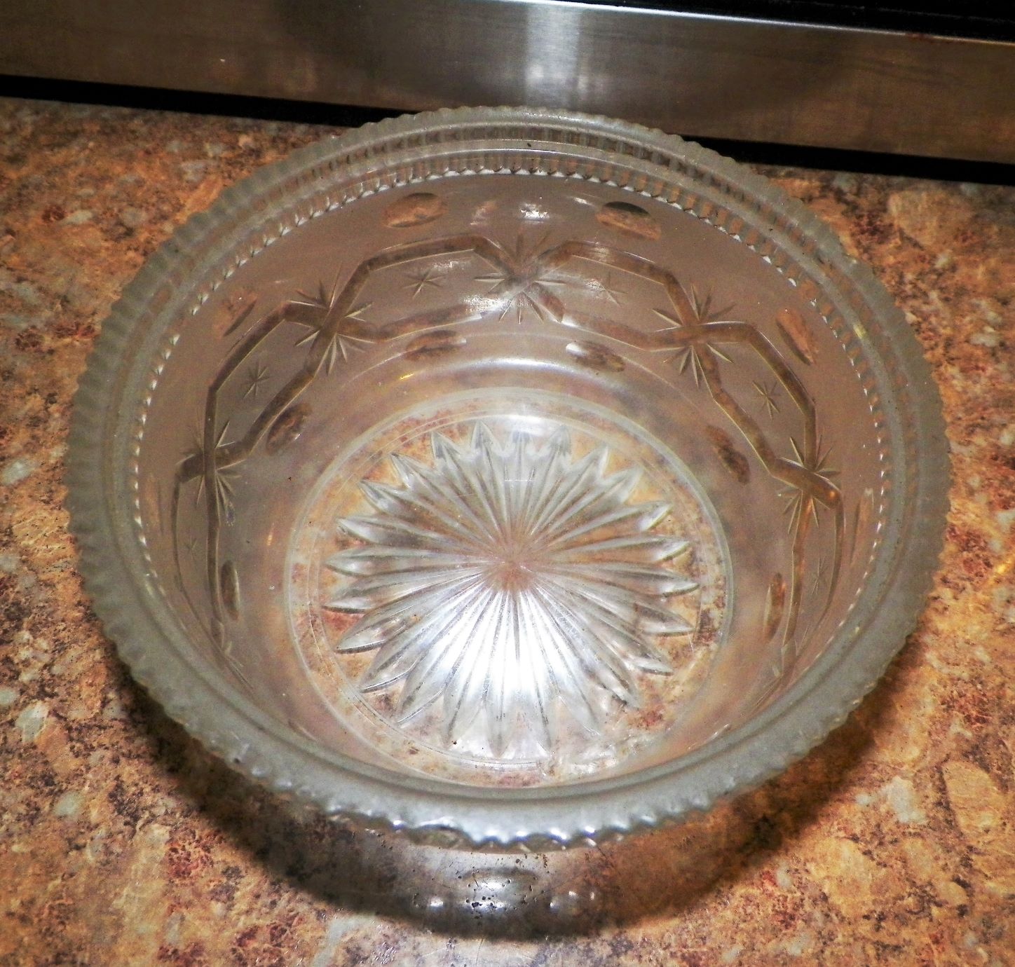COLLECTIBLE GLASS AND SILVER ARMY NAVY 1ST PLACE TOP 6AA.JPG