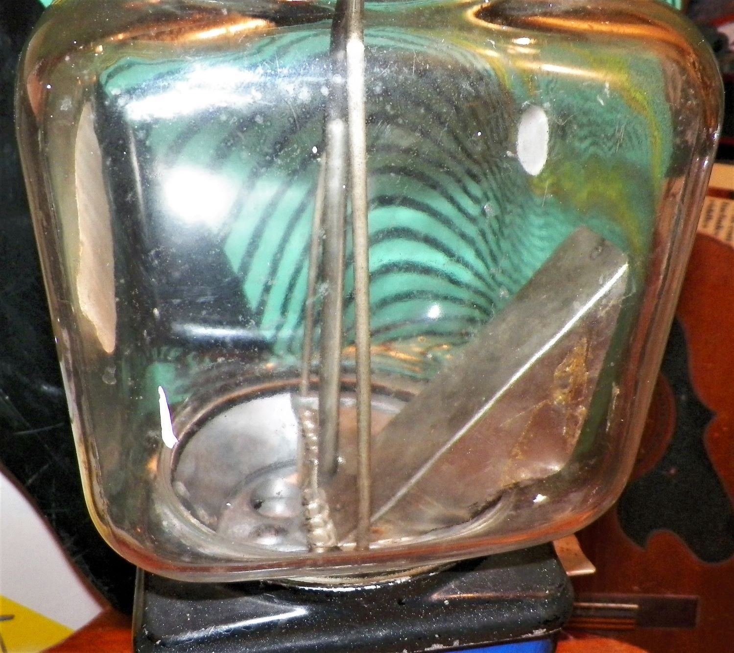 COLLECTIBLE GUM BALL MACHINE PENNY GUMBALL 3AAA.JPG