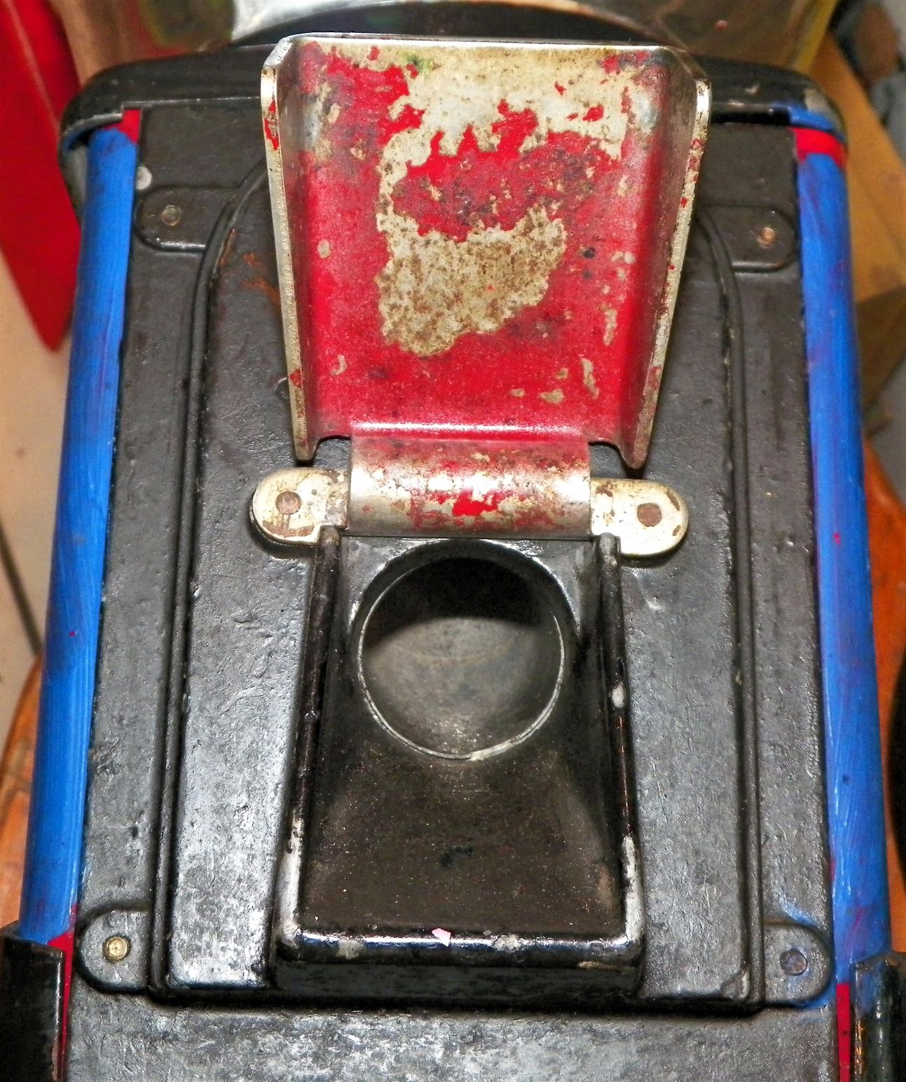 COLLECTIBLE GUM BALL MACHINE PENNY GUMBALL 5BAA.JPG