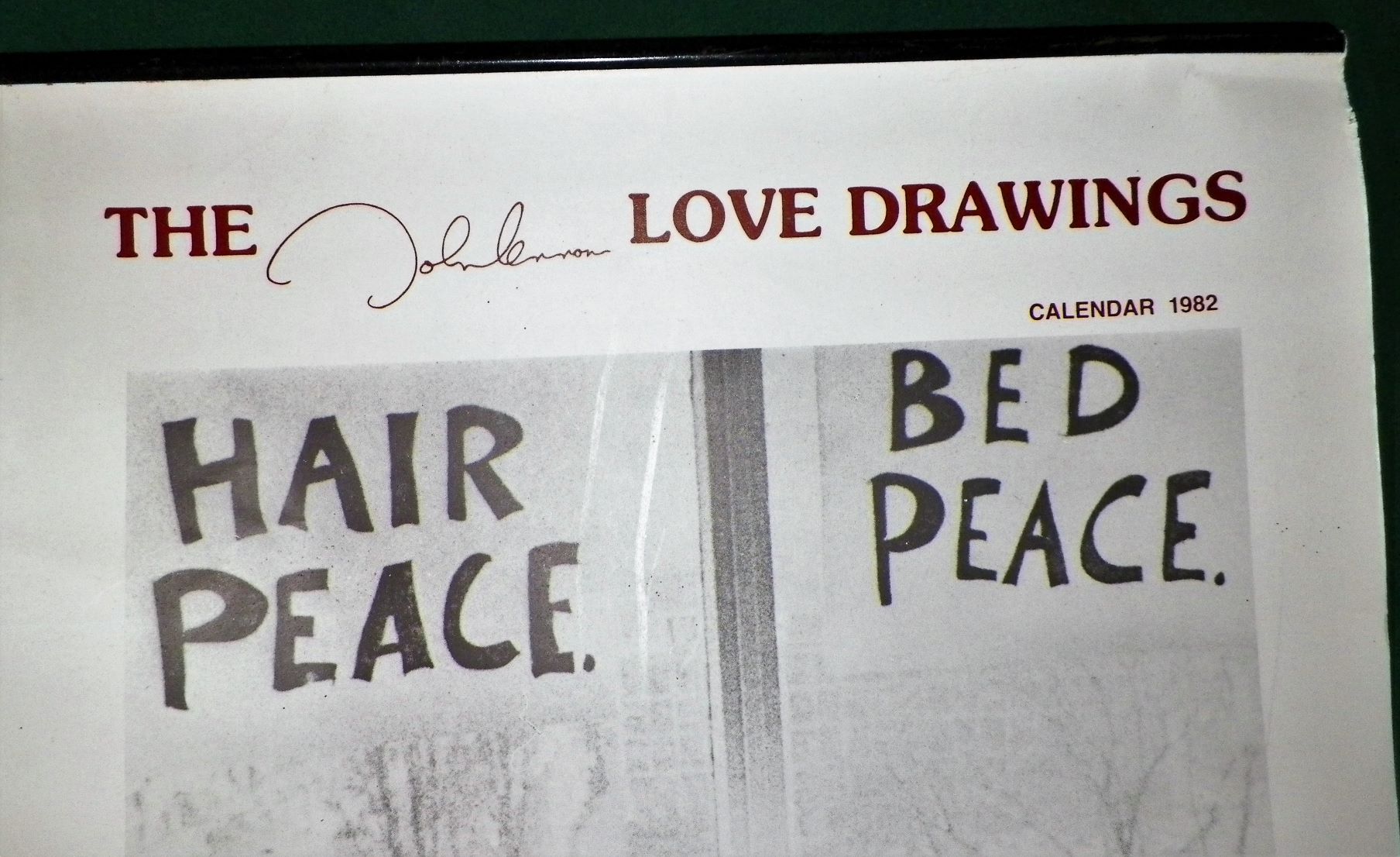 COLLECTIBLE JOHN LENNON CALENDER 2A.JPG