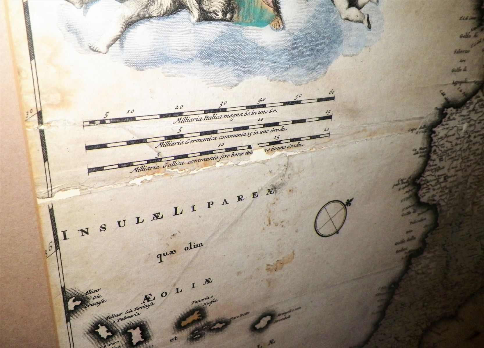 collectible map italy 1704 GERALD VOLK 4AA.JPG