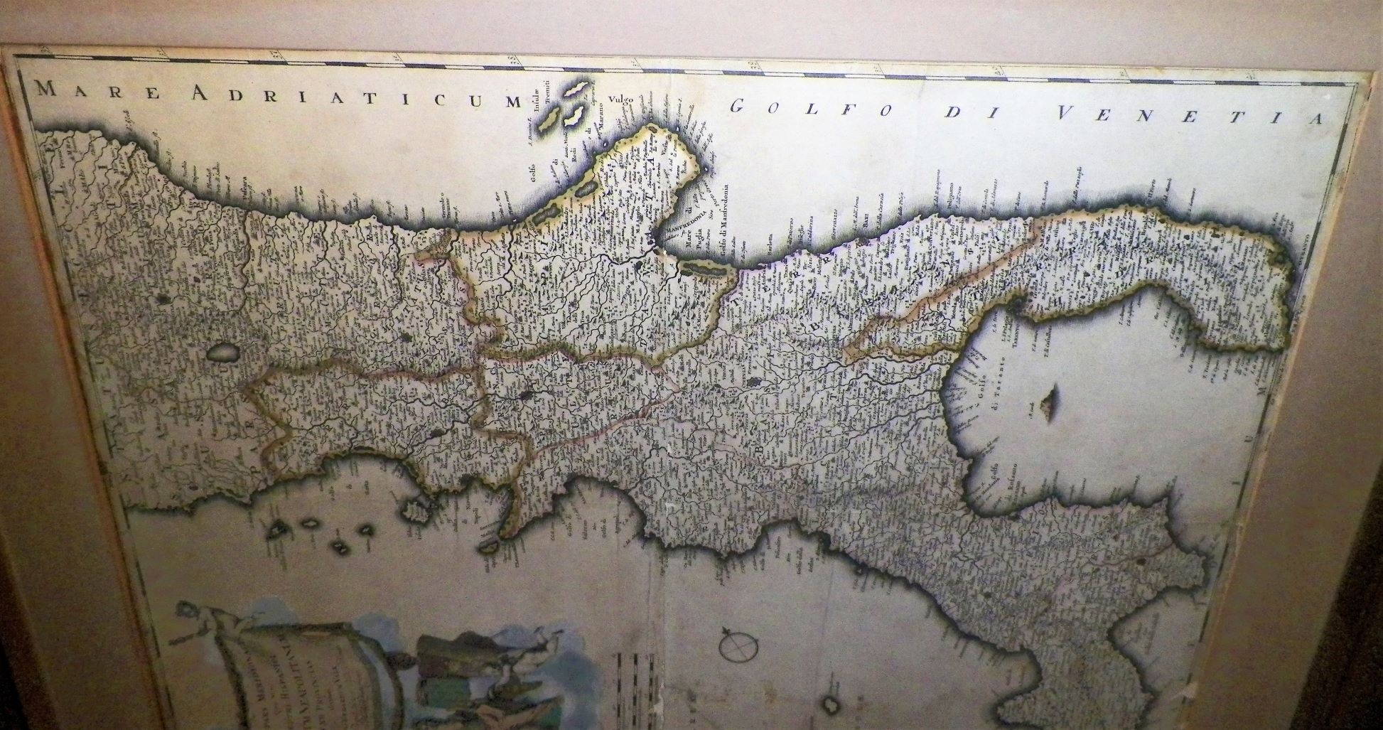 collectible map italy 1704 GERALD VOLK 5AA.JPG