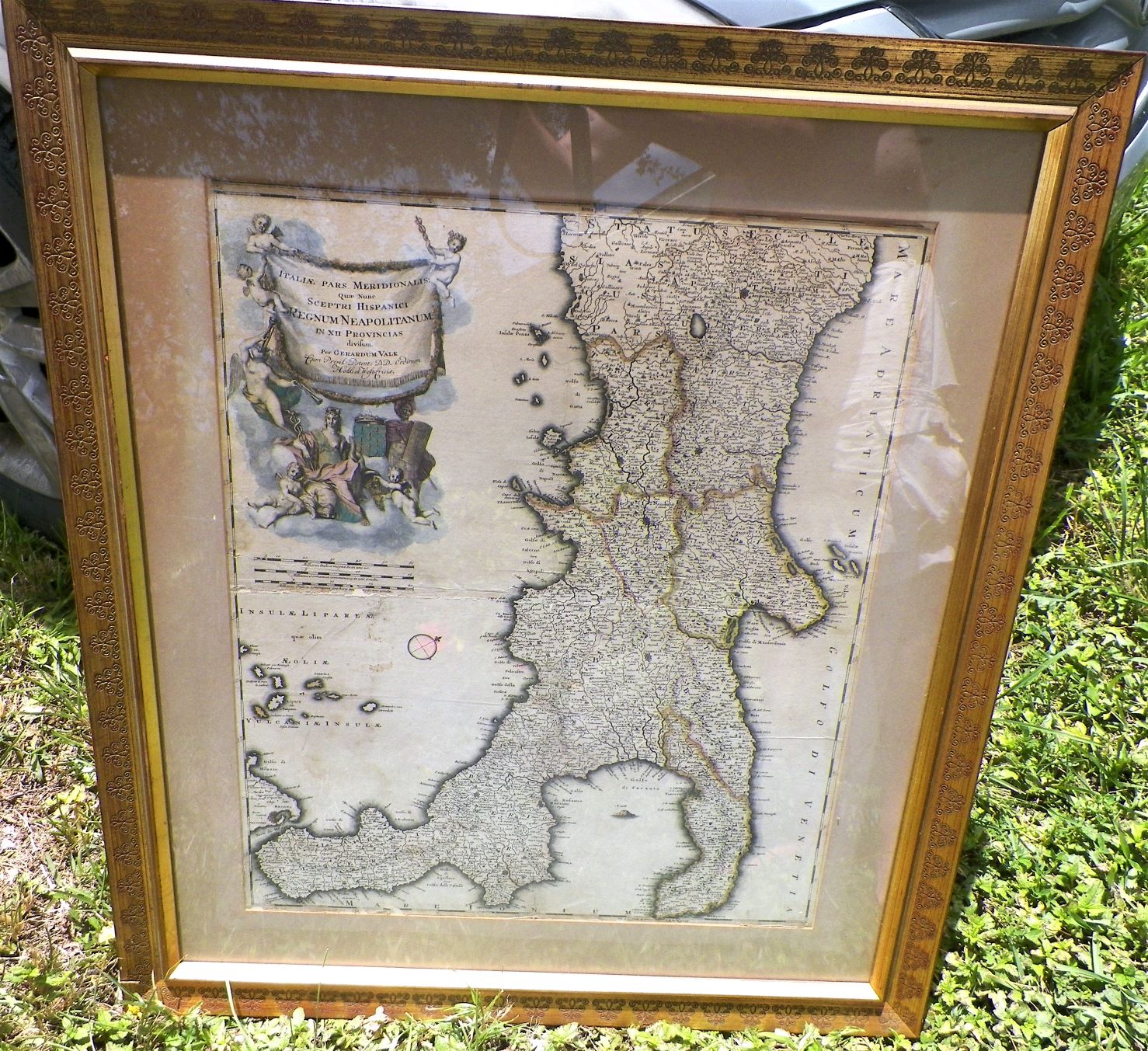 collectible map italy 1704 GERALD VOLK 7AAzz.JPG