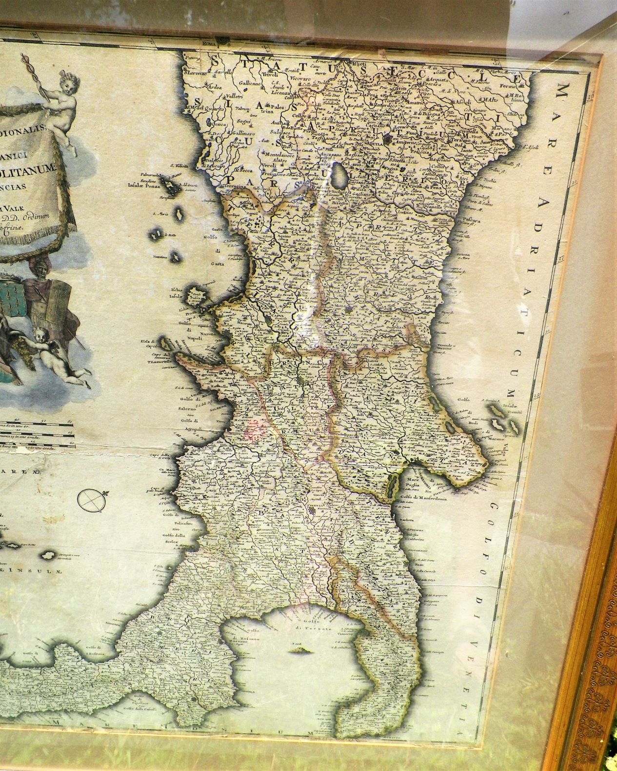 collectible map italy 1704 GERALD VOLK 7CAA.JPG