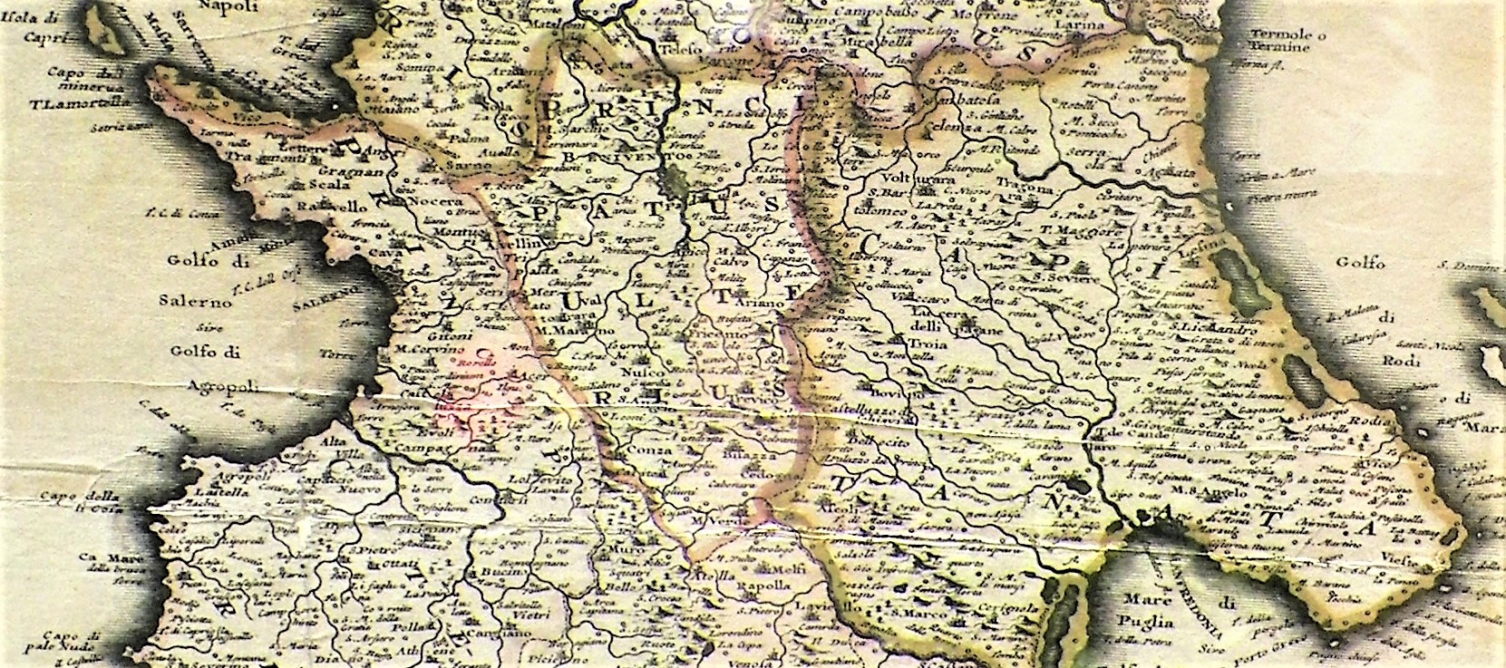 collectible map italy 1704 GERALD VOLK 8AAA.JPG