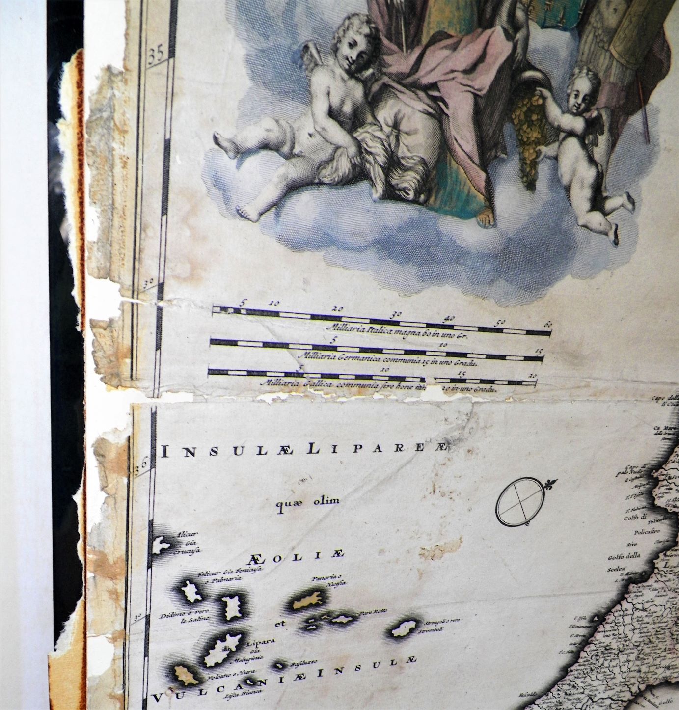 collectible map italy 1704 GERALD VOLK 9EAA.JPG