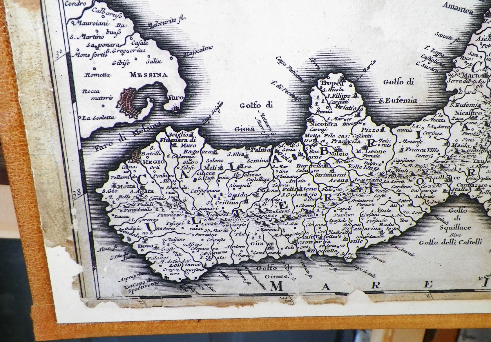 collectible map italy 1704 GERALD VOLK 9FAA.JPG