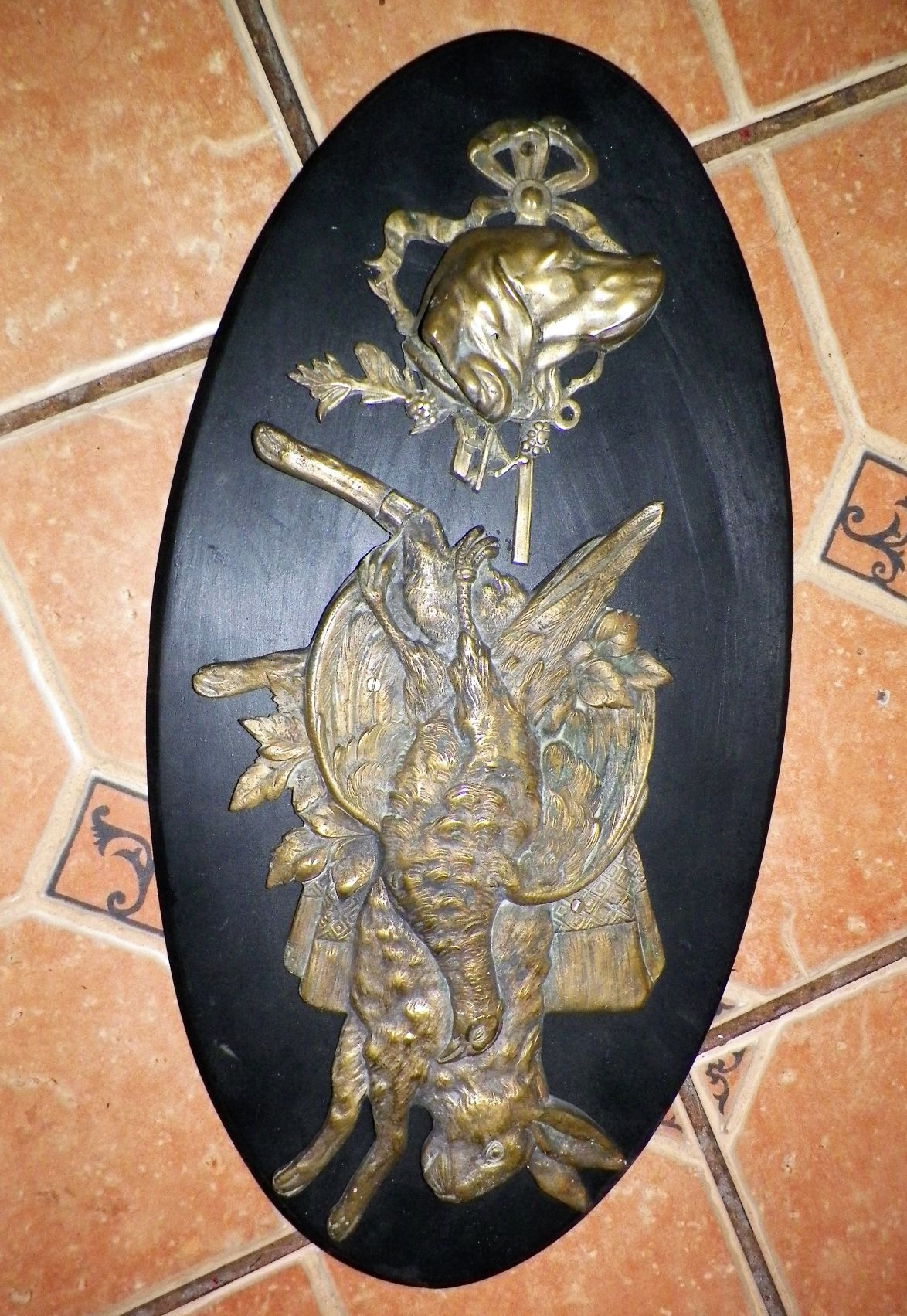 COLLECTIBLES FAMILY CREST DOG & PHEASANT 1AAZZ.jpg