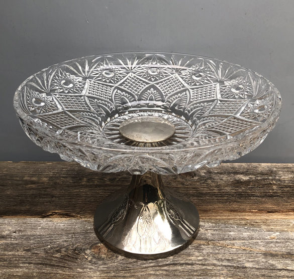 Silverplate Compote Dish? Antiques Board