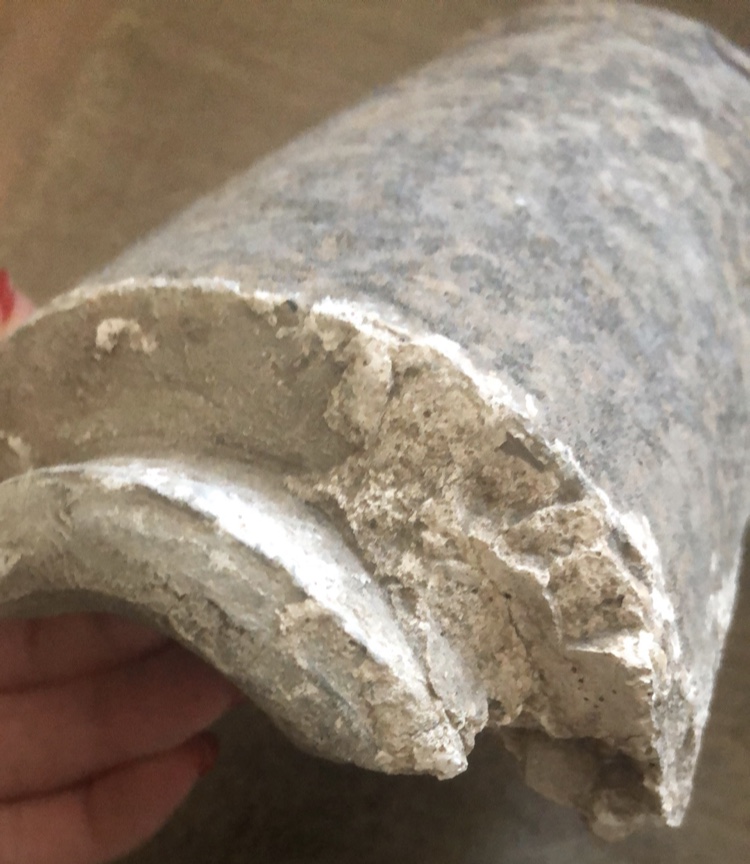 Cement? Piece of?French Antiques Board