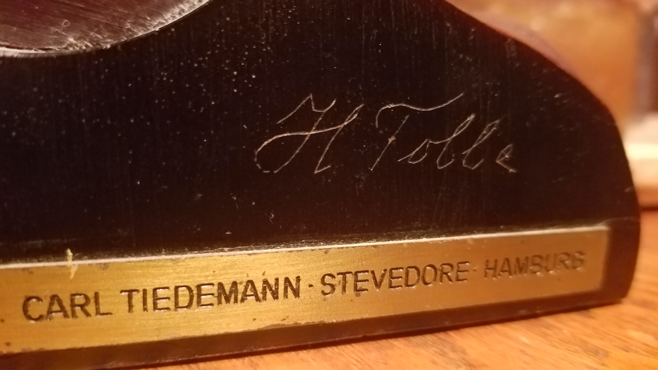 German Oswald Dog Clock Antiques Board