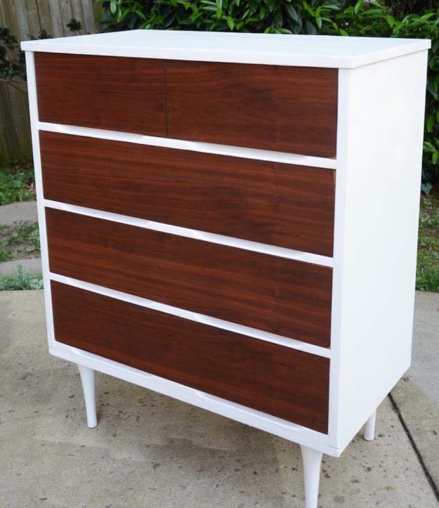 Repurposed 10 Brown Furniture Dresser Antiques Board