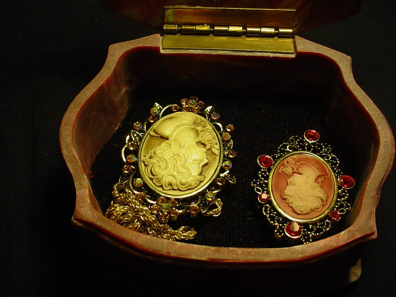 Incolay Jewelry Box Antiques Board