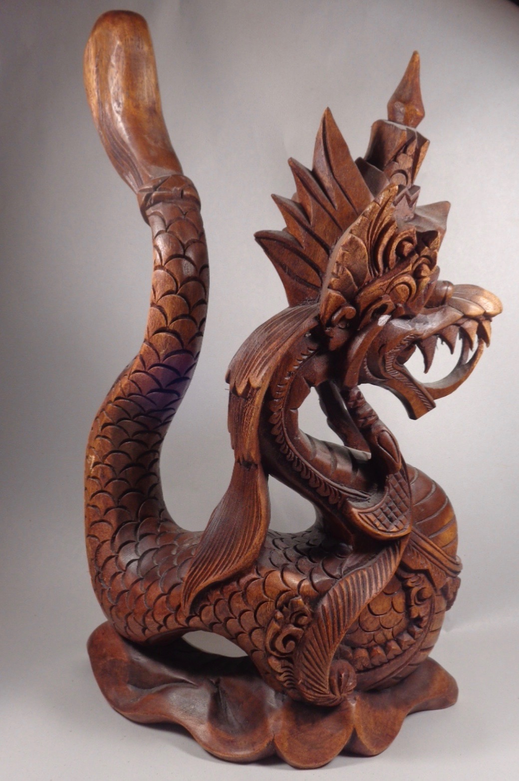 Dragon Wood Carving Antiques Board