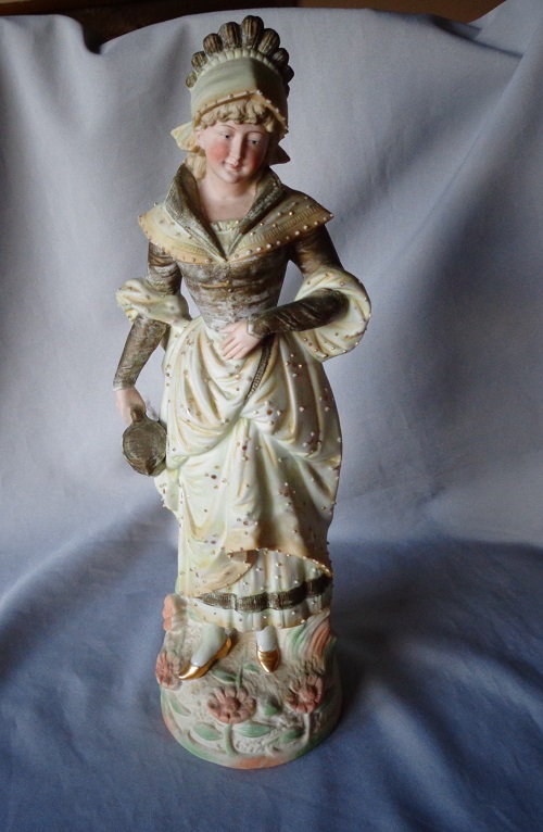 Bisque Lady Figurine German? Antiques Board