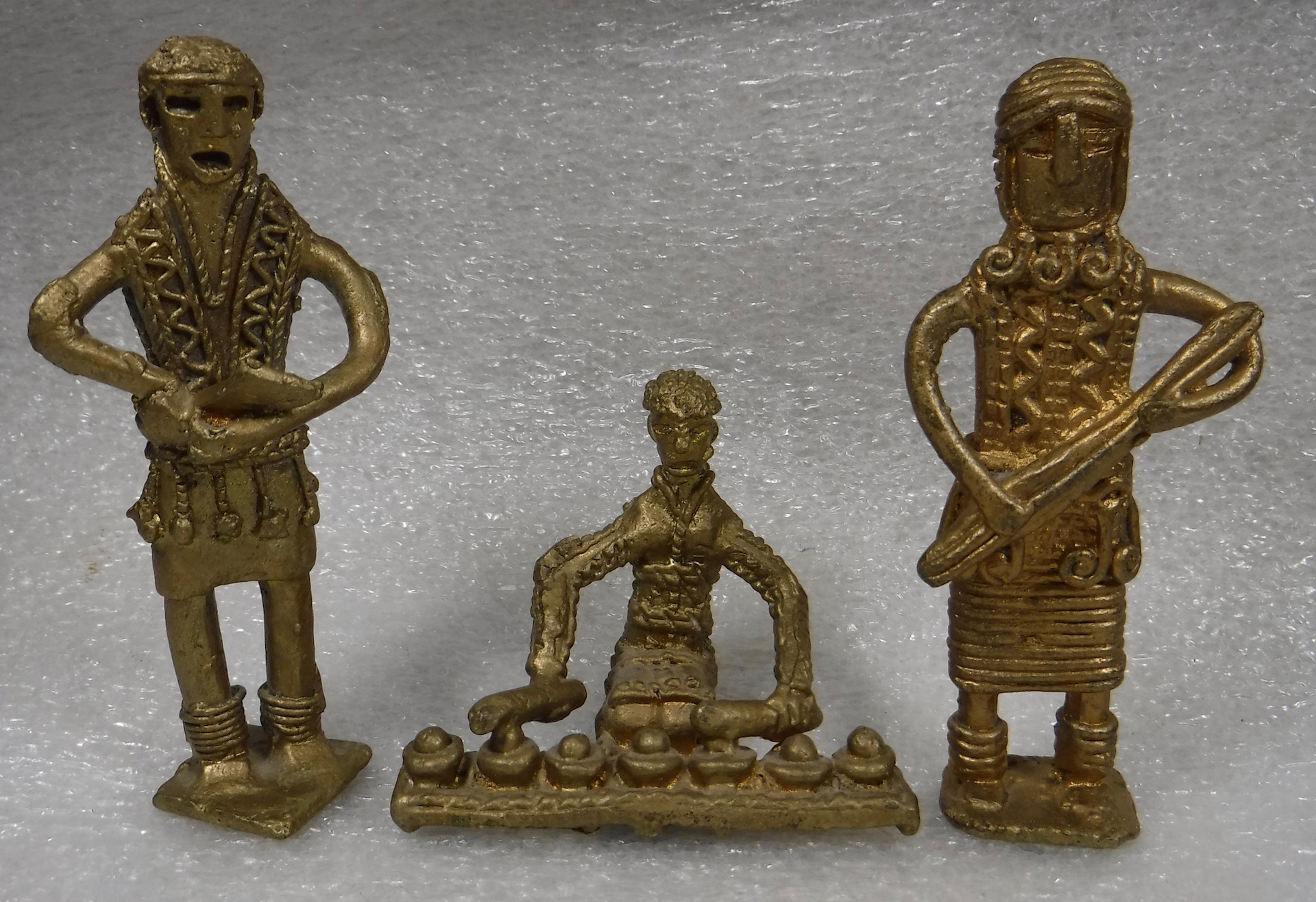Metal Figures Brass? Antiques Board