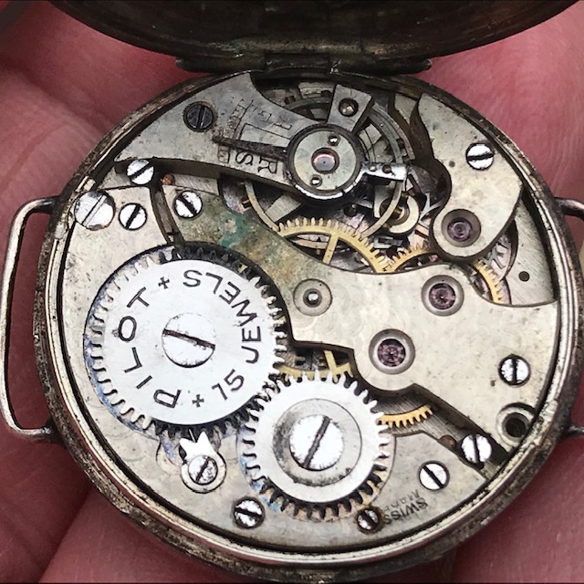 Help with Pilot watch case hallmarks Antiques Board