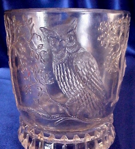 EAPG Pressed Glass Cups Birds Deer - i.jpg