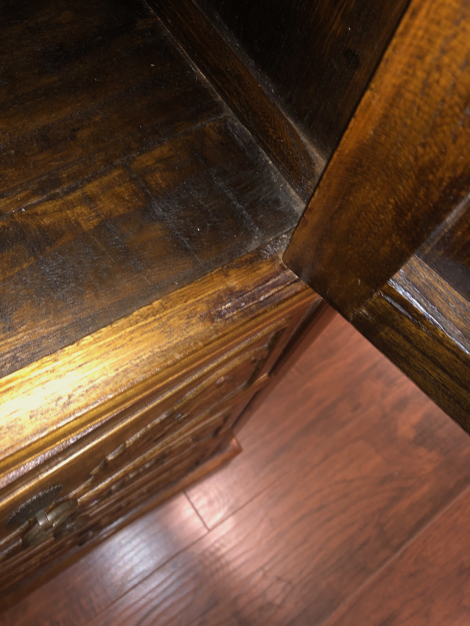19th c Chinese Wealth Huanghuali wood Antiques Board