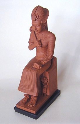 Egyptian Enthroned Pharoah Gianelli Italy Firgurine-a.jpg