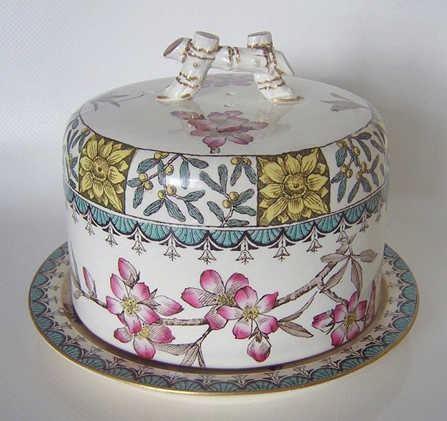 EJD Bodley Aesthetic Period Domed Cheese Dish England -a.jpg
