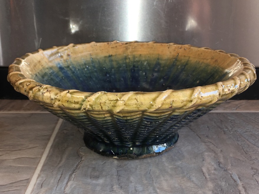 Pottery Bowl Origin Antiques Board