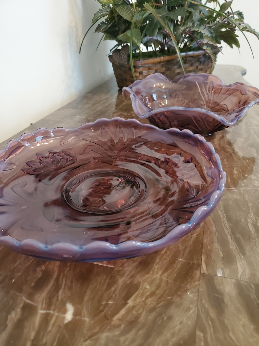 Fenton Waterlily Cattails.jpg