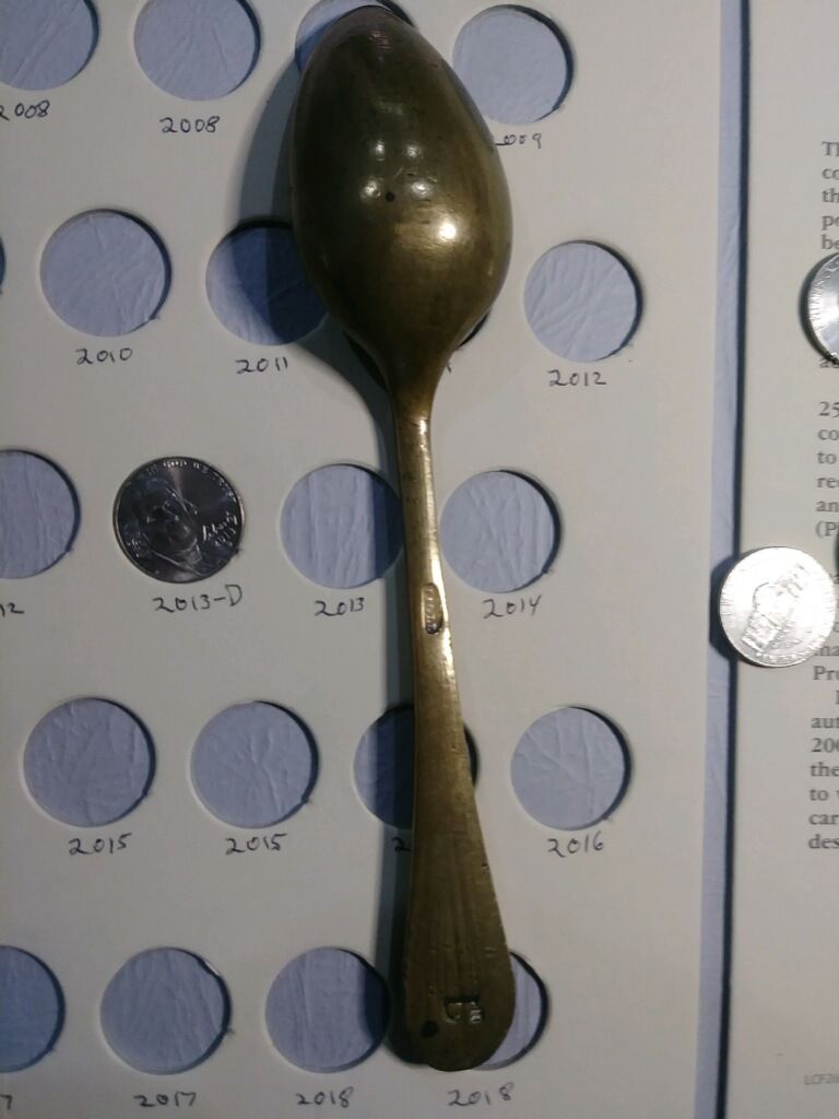 Markings on spoon Antiques Board