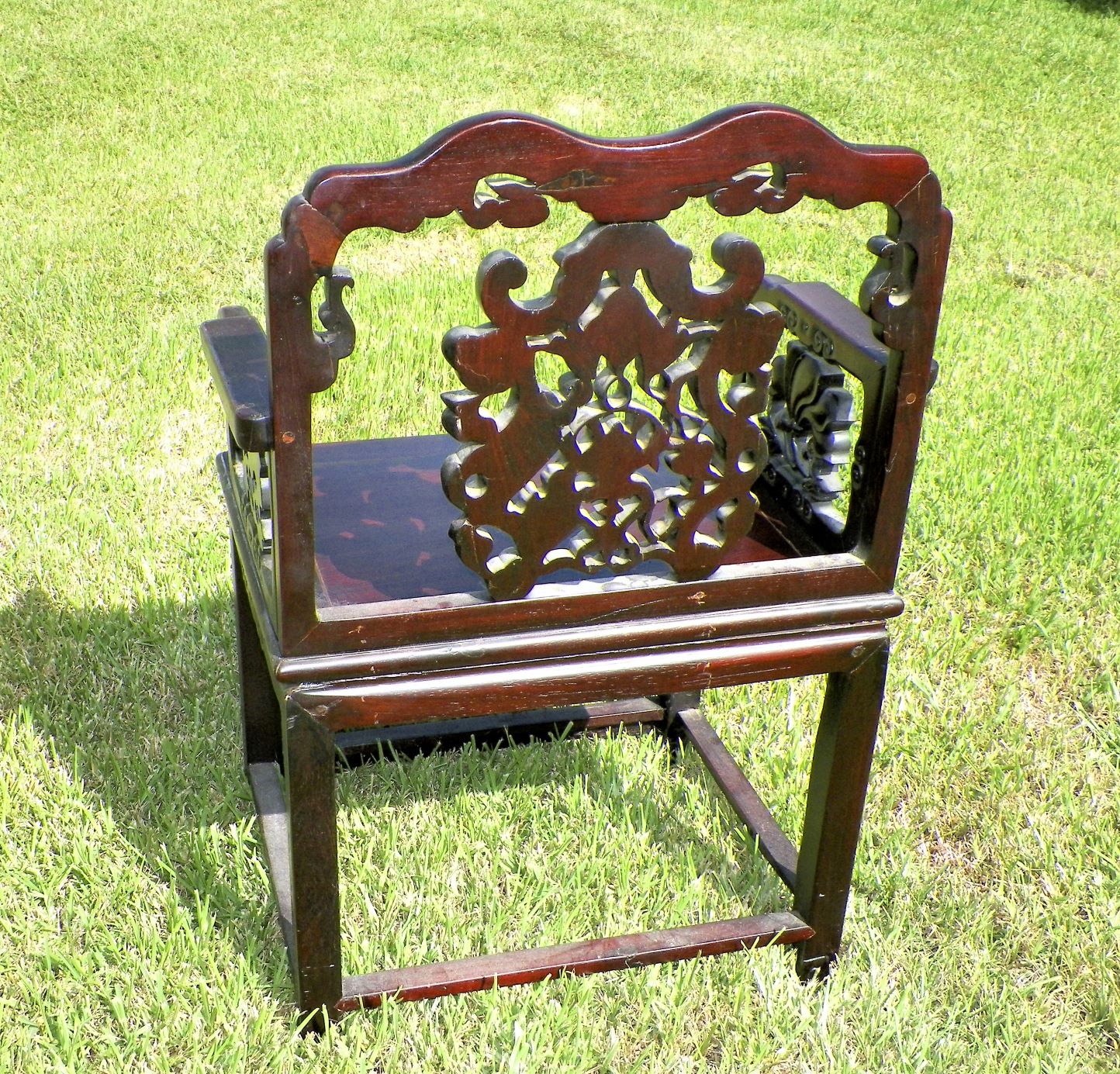FURNITURE CHAIR CHINESE ORIENTAL ASIAN THRONE CHAIR 4AAAZZ.jpg
