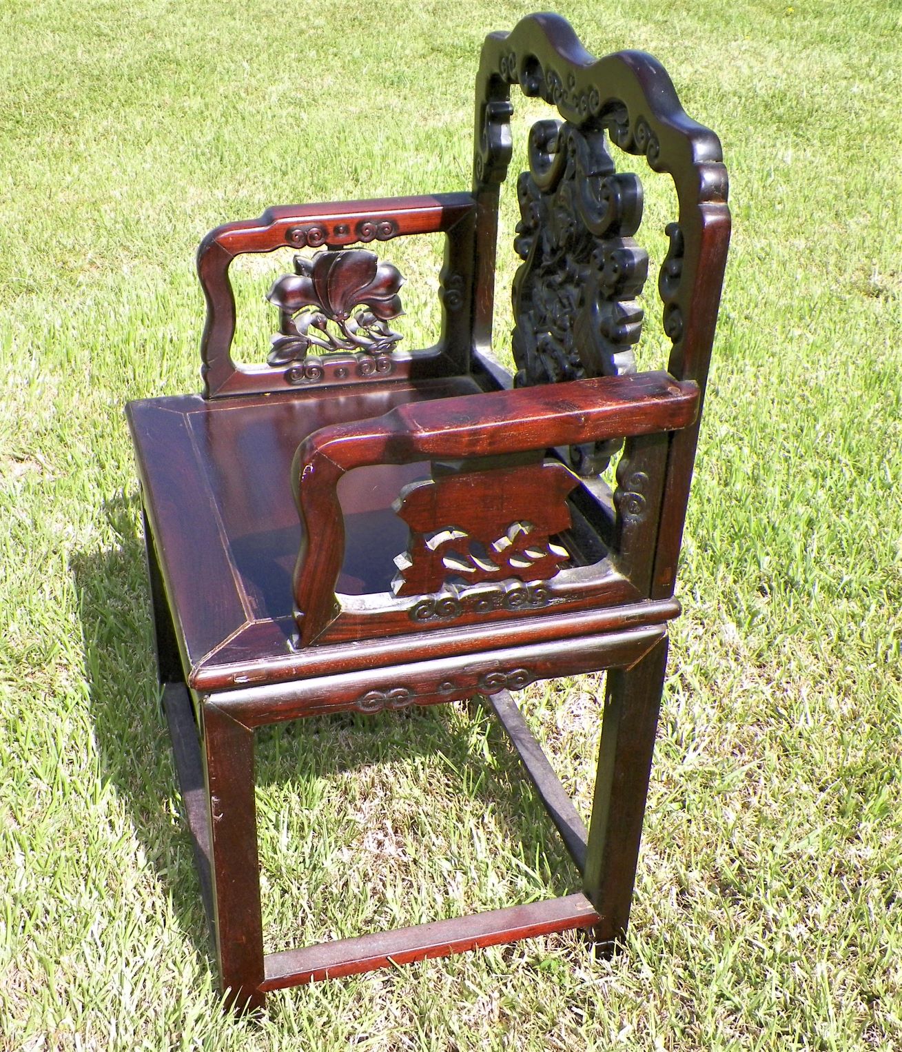 FURNITURE CHAIR CHINESE ORIENTAL ASIAN THRONE CHAIR 5AAZZ.jpg