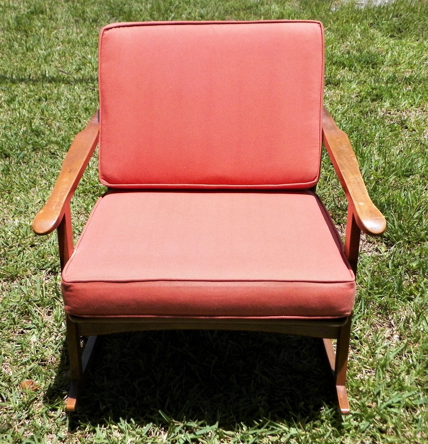 FURNITURE CHAIR ROCKER MID CENTURY MODERN YUGOSLAVIA 1AA.JPG