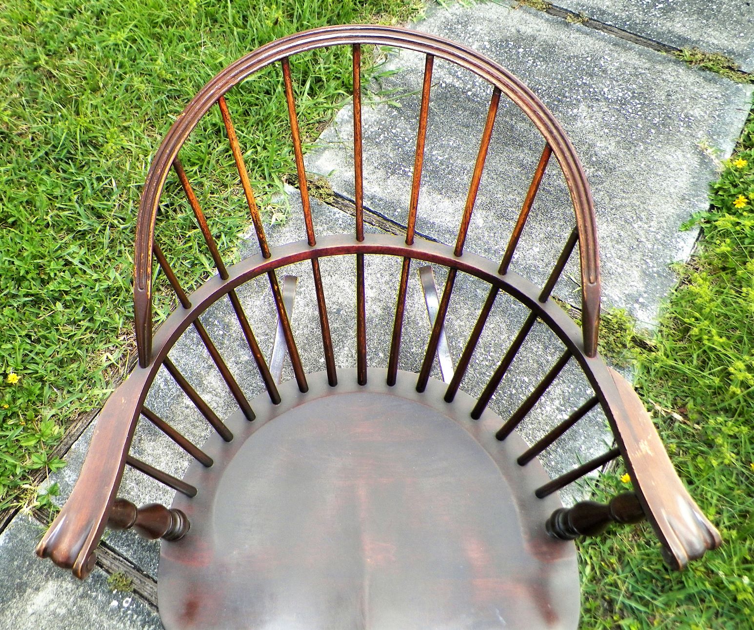 FURNITURE CHAIR ROCKING CHAIR WINDSOR BOW BACK 2AAAZZ.JPG