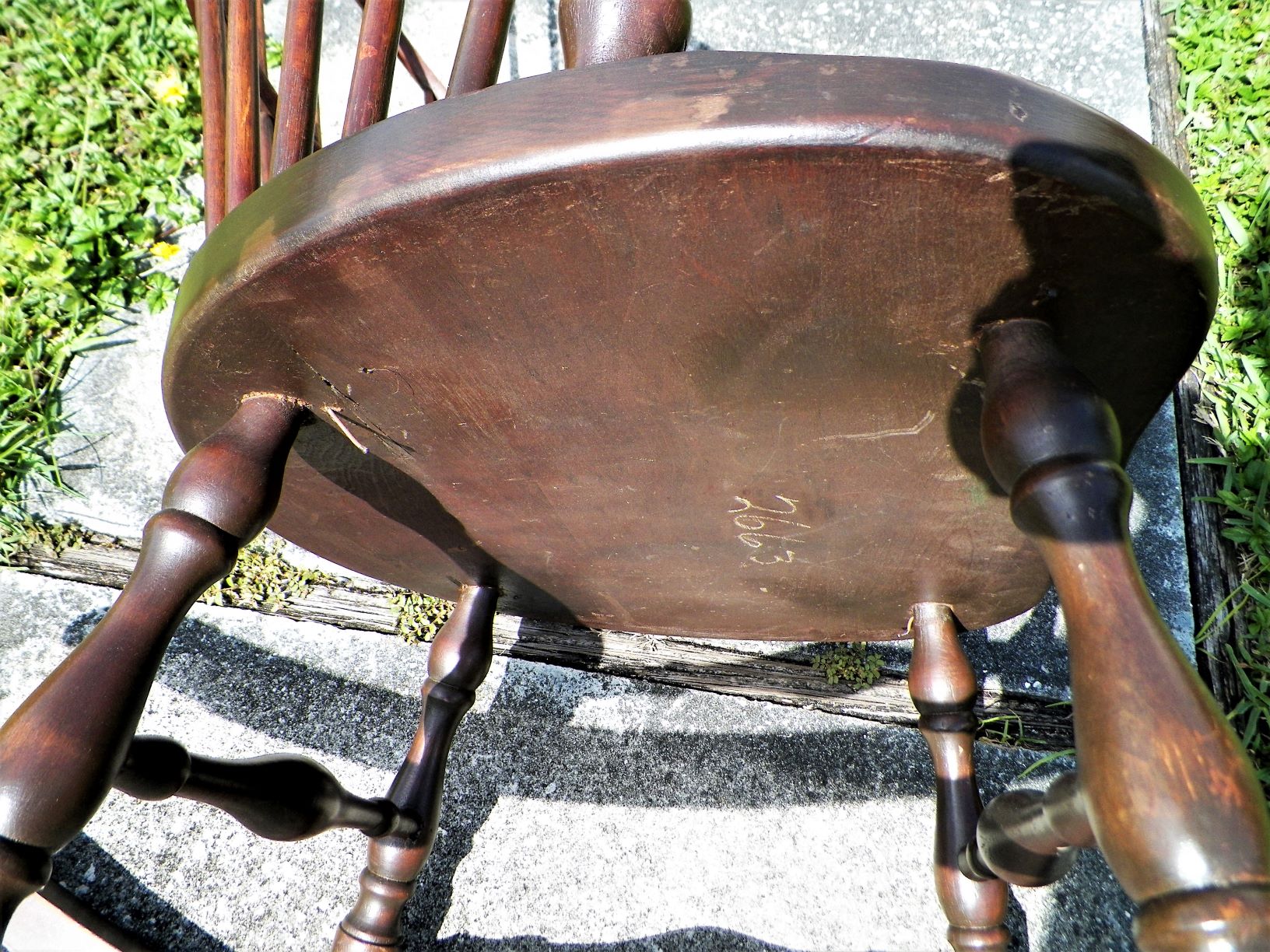 FURNITURE CHAIR ROCKING CHAIR WINDSOR BOW BACK 5AAAZZ.JPG