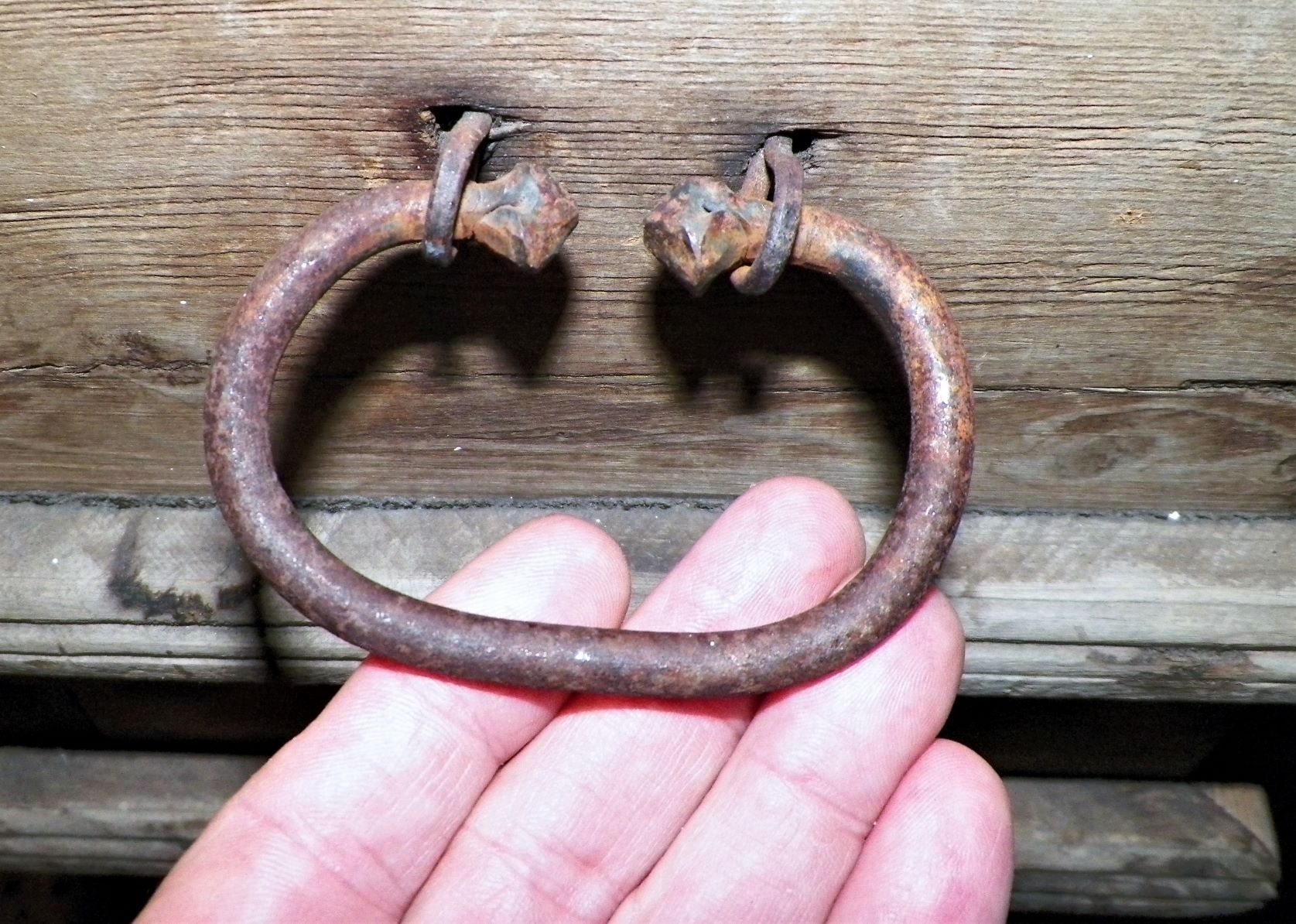 FURNITURE CHEST 2 STORY WOOD WROUGHT IRON 2AAA.JPG