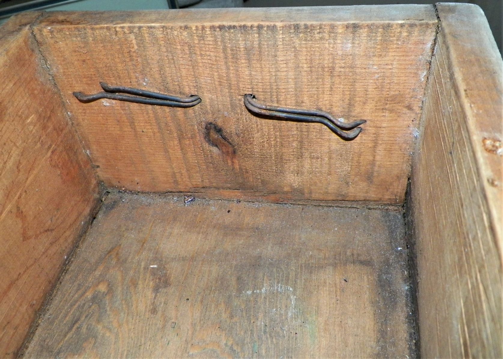 FURNITURE CHEST 2 STORY WOOD WROUGHT IRON 4AAA.JPG