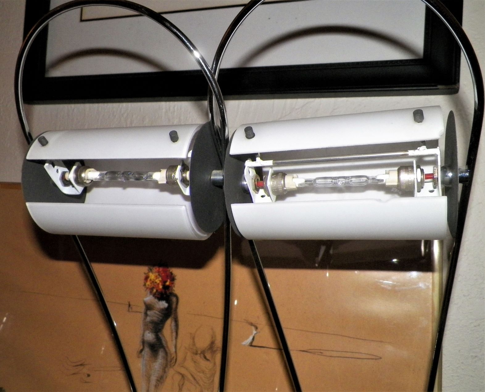 FURNITURE LAMP 2 MURANO ITALY MODERN LAMPS  1AAAA.JPG