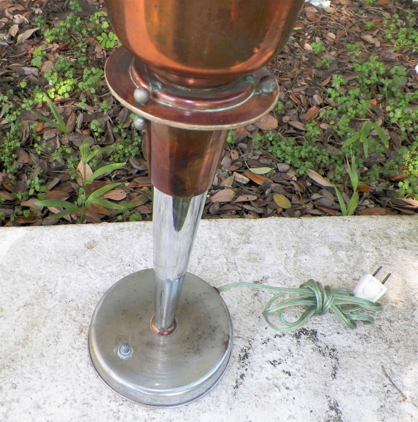 FURNITURE LAMP BRASS COPPER TORCH LAMP 2DAA r.JPG