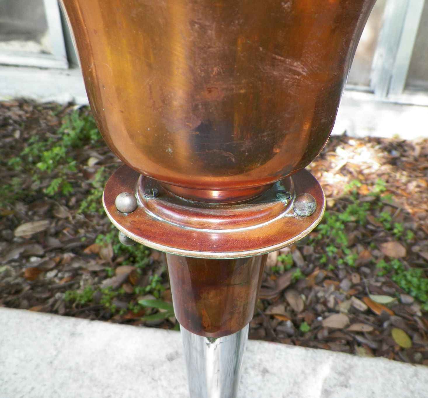 FURNITURE LAMP BRASS COPPER TORCH LAMP 3AA r.JPG