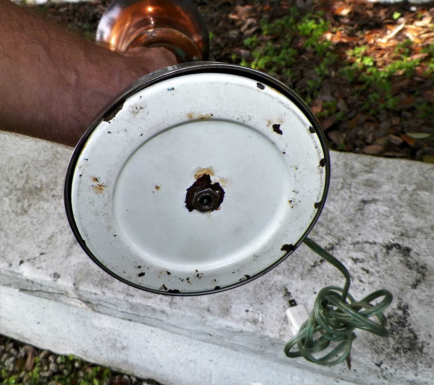 FURNITURE LAMP BRASS COPPER TORCH LAMP 7AA r.JPG